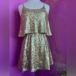 Tobi Sequin Dress